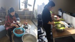 冬至包饺子 温情暖寒冬